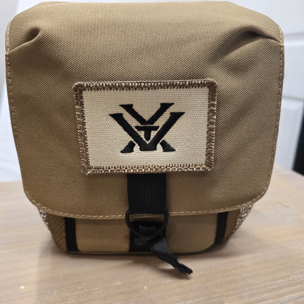 Vortex GlassPak Binocular Harness Tan Black Optics Chest Pack Case Straps
